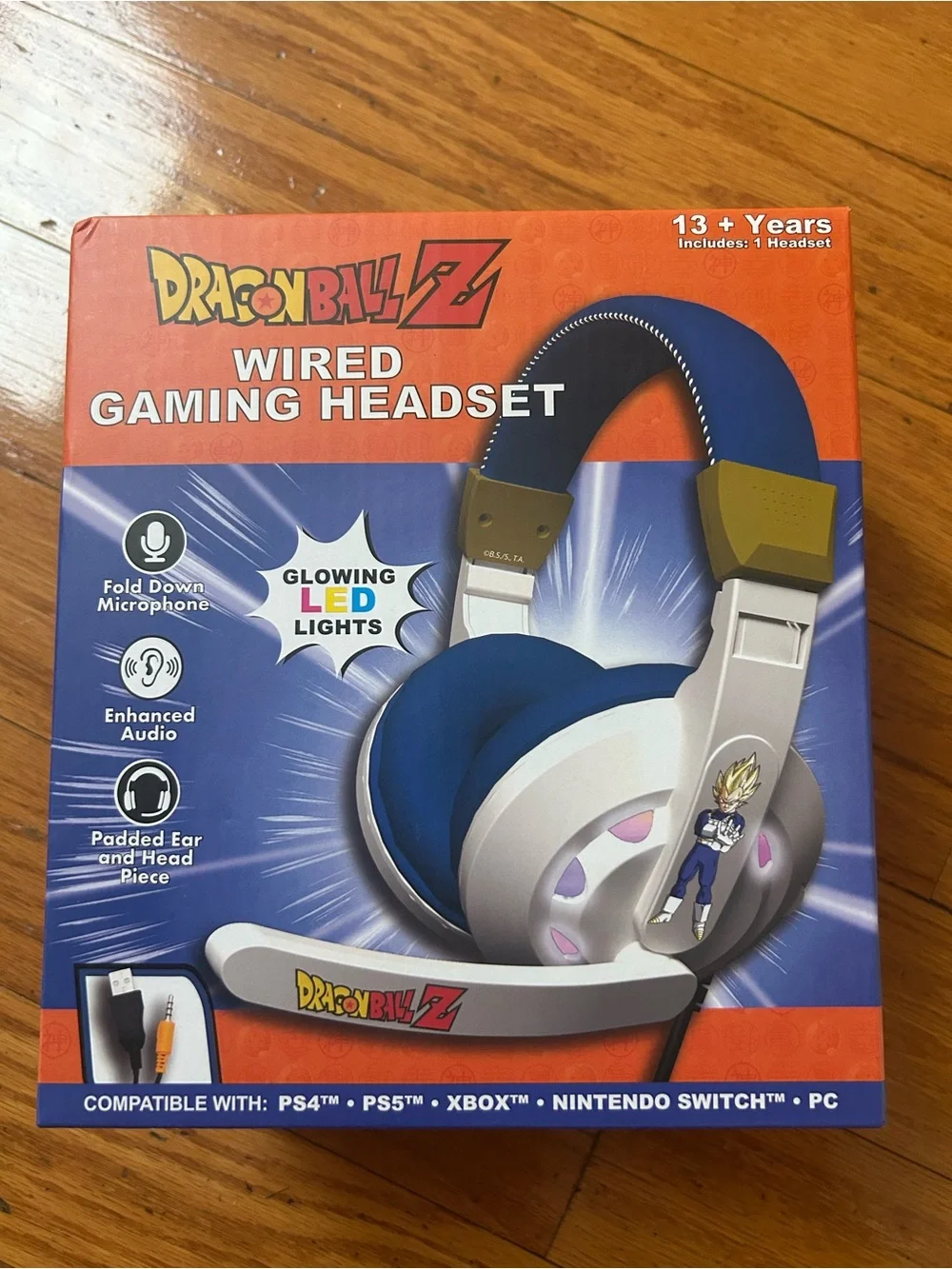 Limited Edition Dragonball Z Wired Gaming Headset